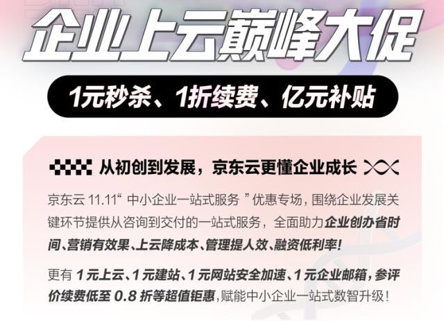 亿元补贴扶持中小企业数智升级 云11.11推出企业一站式服务专场