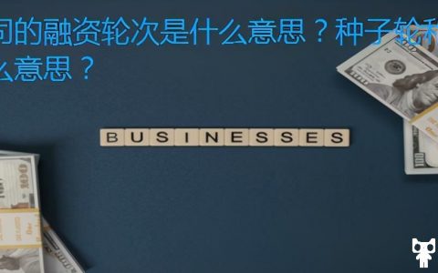 创业公司的融资轮次是什么意思？种子轮和天使轮又是什么意思？(公司天使轮融资是什么意思)