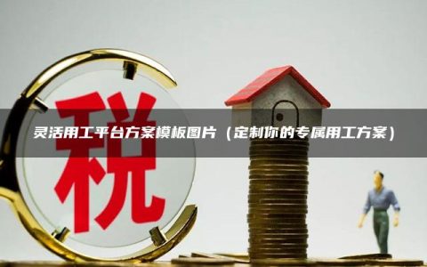 灵活用工平台方案模板图片（定制你的专属用工方案）