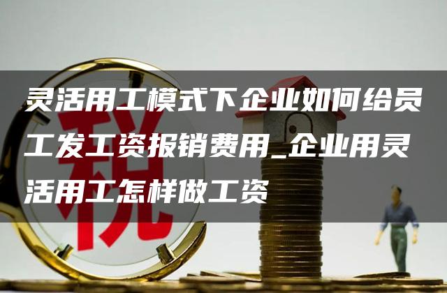 灵活用工模式下企业如何给员工发工资报销费用_企业用灵活用工怎样做工资