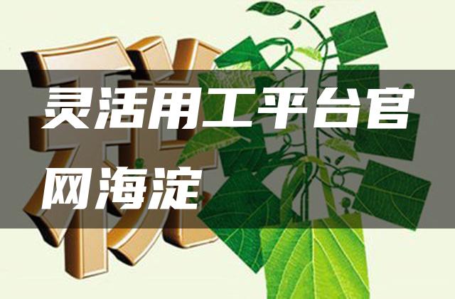 灵活用工平台官网海淀