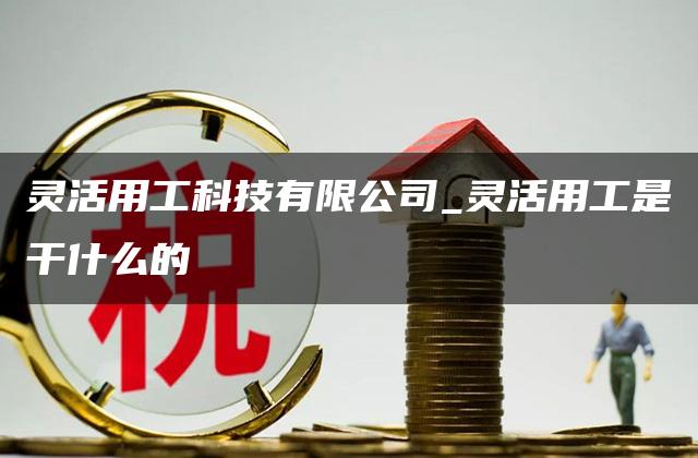 灵活用工科技有限公司_灵活用工是干什么的