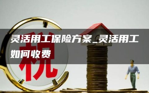 灵活用工保险方案_灵活用工如何收费