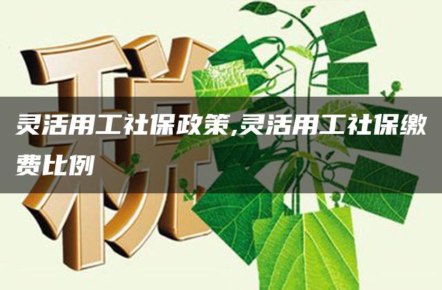 灵活用工社保政策,灵活用工社保缴费比例