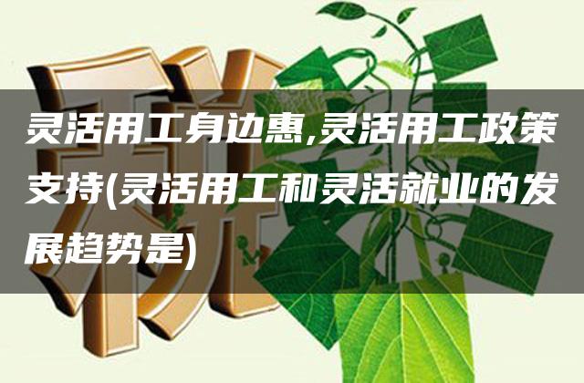 灵活用工身边惠,灵活用工政策支持(灵活用工和灵活就业的发展趋势是)