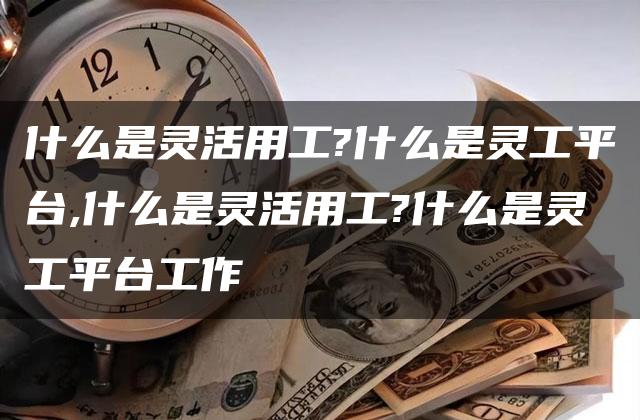 什么是灵活用工?什么是灵工平台,什么是灵活用工?什么是灵工平台工作