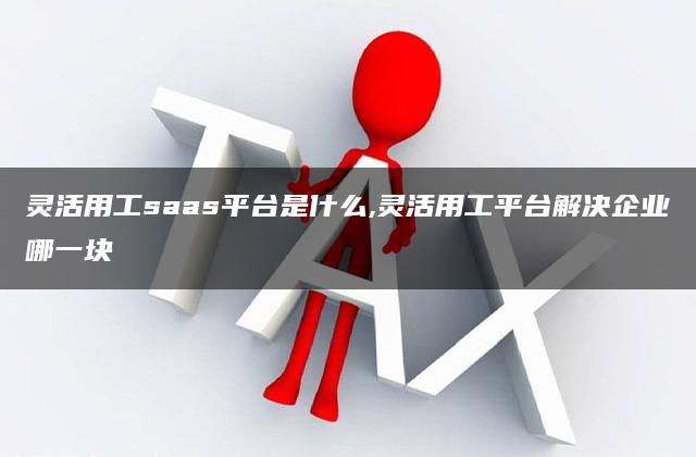 灵活用工saas平台是什么,灵活用工平台解决企业哪一块