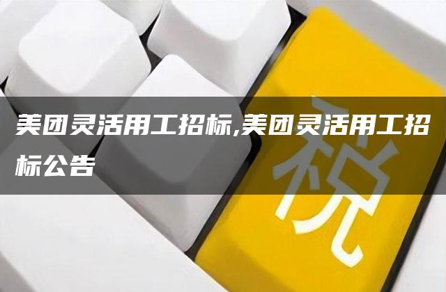 美团灵活用工招标,美团灵活用工招标公告