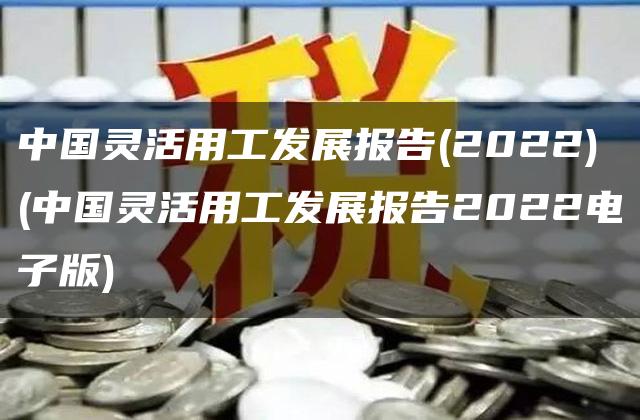 中国灵活用工发展报告(2022)(中国灵活用工发展报告2022电子版)