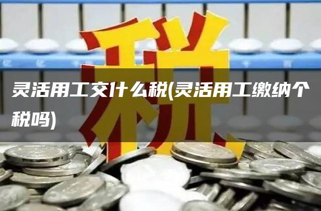 灵活用工交什么税(灵活用工缴纳个税吗)