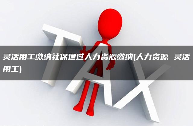 灵活用工缴纳社保通过人力资源缴纳(人力资源 灵活用工)