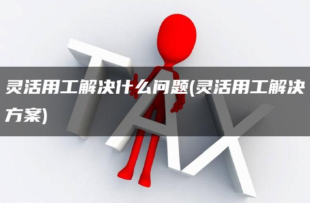 灵活用工解决什么问题(灵活用工解决方案)