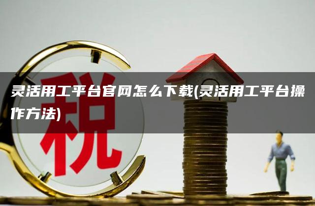 灵活用工平台官网怎么下载(灵活用工平台操作方法)