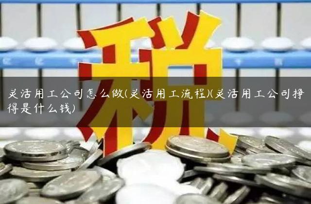 灵活用工公司怎么做(灵活用工流程)(灵活用工公司挣得是什么钱)