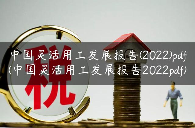 中国灵活用工发展报告(2022)pdf(中国灵活用工发展报告2022pdf)