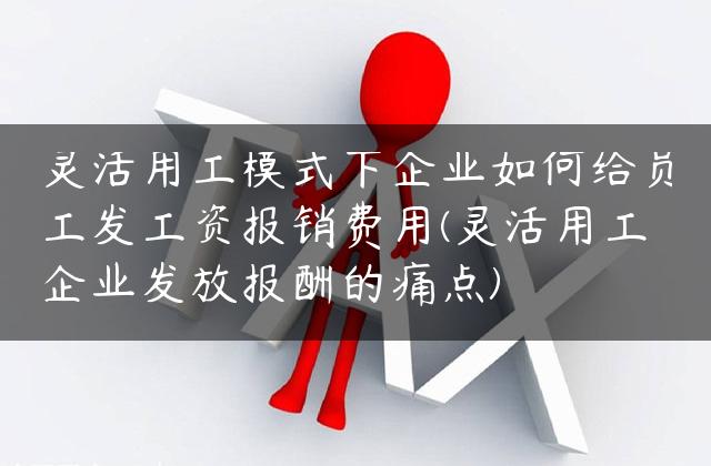 灵活用工模式下企业如何给员工发工资报销费用(灵活用工企业发放报酬的痛点)