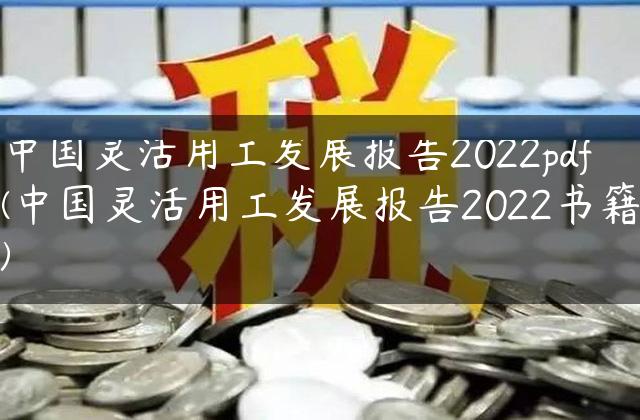 中国灵活用工发展报告2022pdf(中国灵活用工发展报告2022书籍)