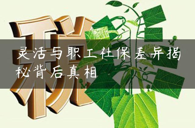 灵活与职工社保差异揭秘背后真相