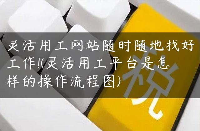 灵活用工网站随时随地找好工作!(灵活用工平台是怎样的操作流程图)